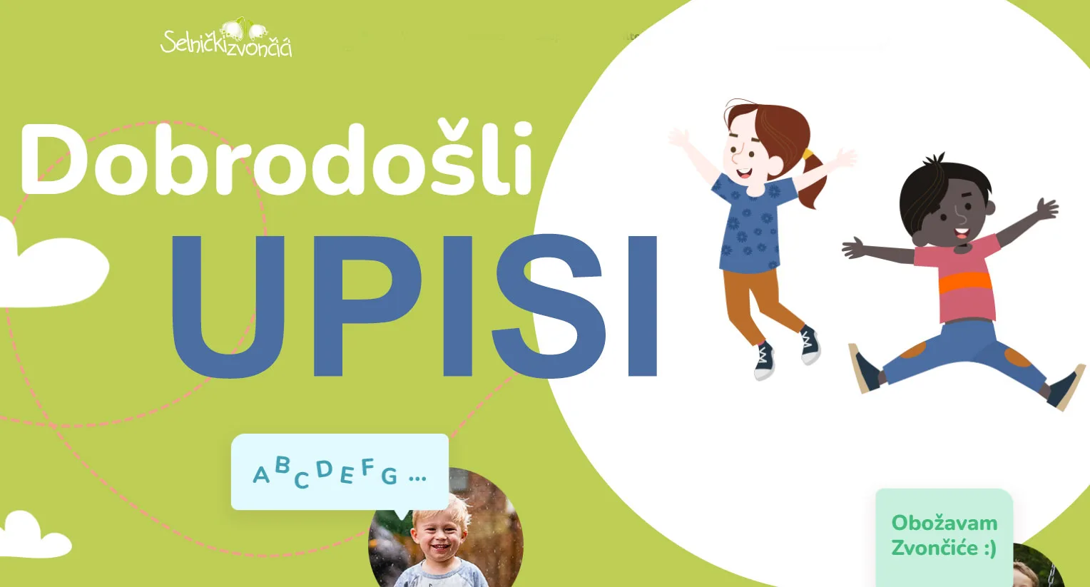 NATJEČAJ za naknadni upis djece rane i predškolske dobi u program predškolskog odgoja i obrazovanja za pedagošku godinu 2026./2027.